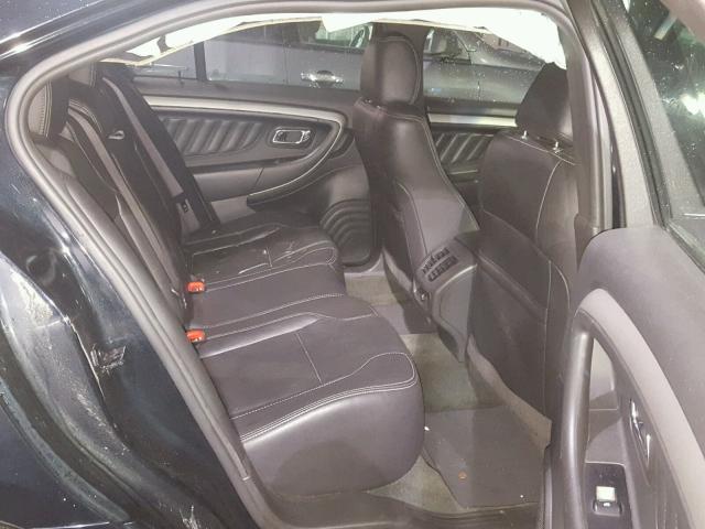 1FAHP2E87EG133111 - 2014 FORD TAURUS SEL BLACK photo 6