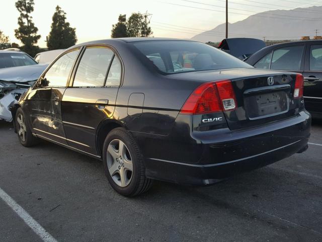 JHMES26714S000811 - 2004 HONDA CIVIC EX 黑色 照片 3