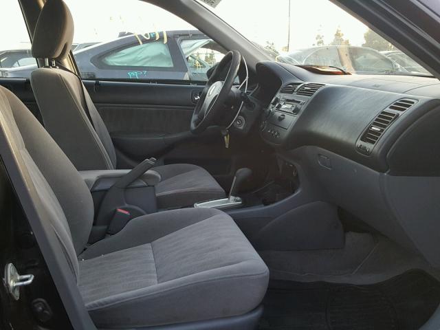 JHMES26714S000811 - 2004 HONDA CIVIC EX 黑色 照片 5