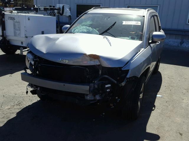 1C4NJDEB9GD751573 - 2016 JEEP COMPASS LA SILVER photo 2