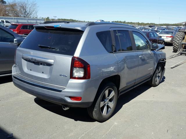 1C4NJDEB9GD751573 - 2016 JEEP COMPASS LA SILVER photo 4