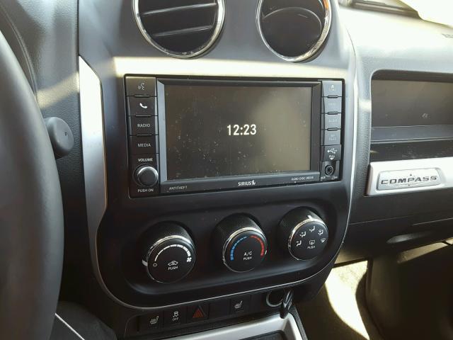 1C4NJDEB9GD751573 - 2016 JEEP COMPASS LA SILVER photo 9