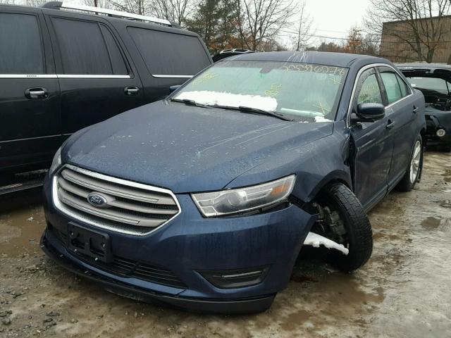 1FAHP2E83GG139555 - 2016 FORD TAURUS SEL BLUE photo 2