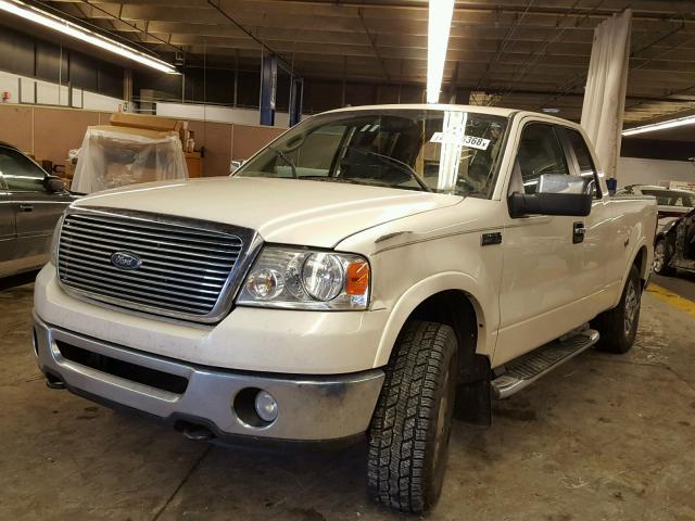 1FTPX14VX7FA30068 - 2007 FORD F150 WHITE photo 2