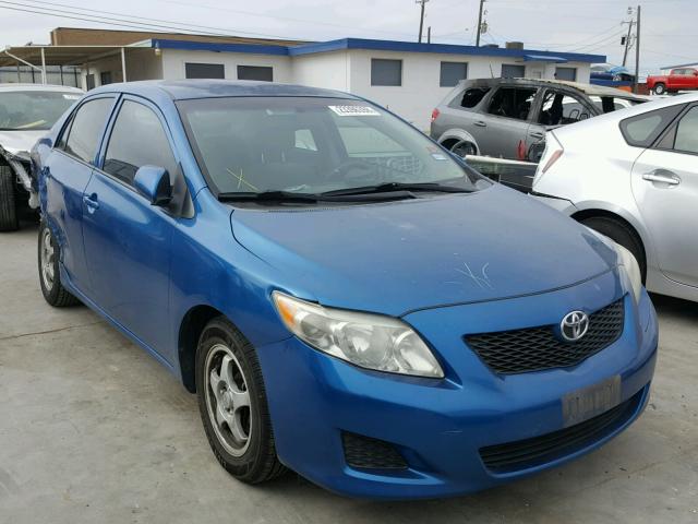 1NXBU40E59Z064200 - 2009 TOYOTA COROLLA BA BLUE photo 1