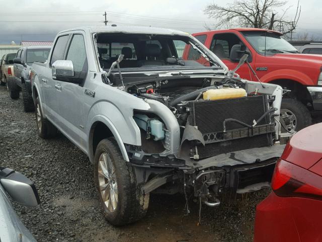 1FTEW1EG6GFB27388 - 2016 FORD F150 SUPER SILVER photo 1