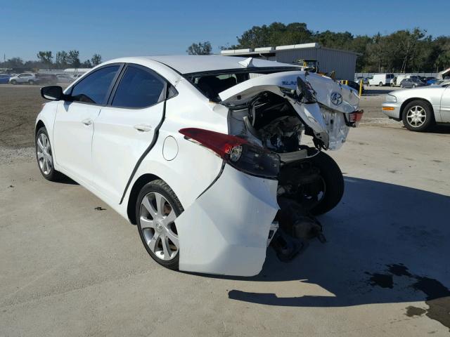 5NPDH4AE2DH423571 - 2013 HYUNDAI ELANTRA GL SILVER photo 3