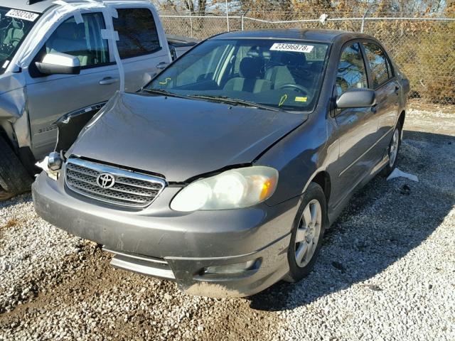 1NXBR32E66Z749164 - 2006 TOYOTA COROLLA CE GRAY photo 2