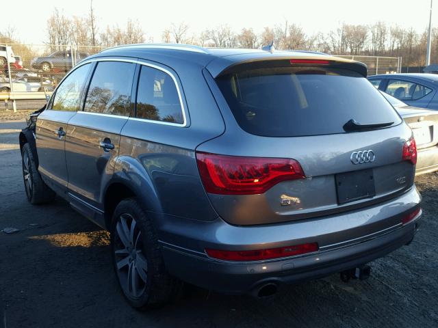 WA1LGAFEXFD031821 - 2015 AUDI Q7 PREMIUM GRAY photo 3