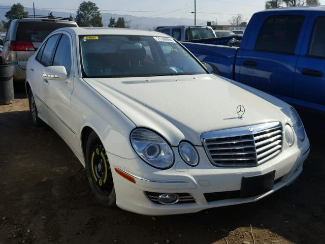 WDBUF56X98B335872 - 2008 MERCEDES-BENZ E 350 WHITE photo 1