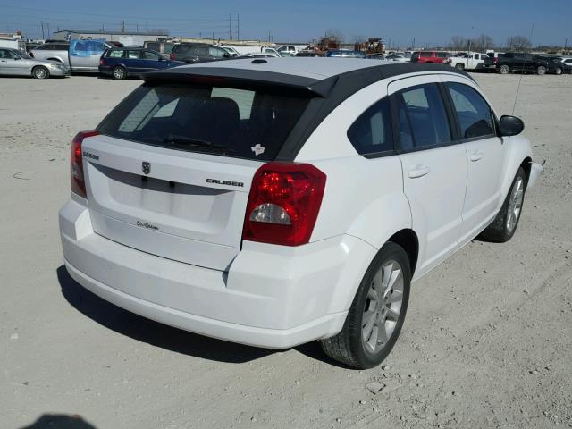 1B3CB5HA1BD160712 - 2011 DODGE CALIBER HE WHITE photo 4