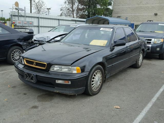 JH4KA7660PC032061 - 1993 ACURA LEGEND L BLACK photo 2