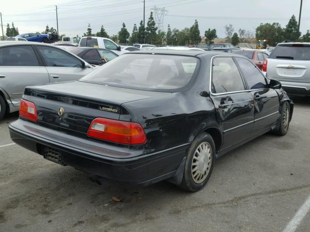 JH4KA7660PC032061 - 1993 ACURA LEGEND L BLACK photo 4