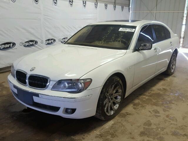 WBAHN83556DT33786 - 2006 BMW 750 LI WHITE photo 2