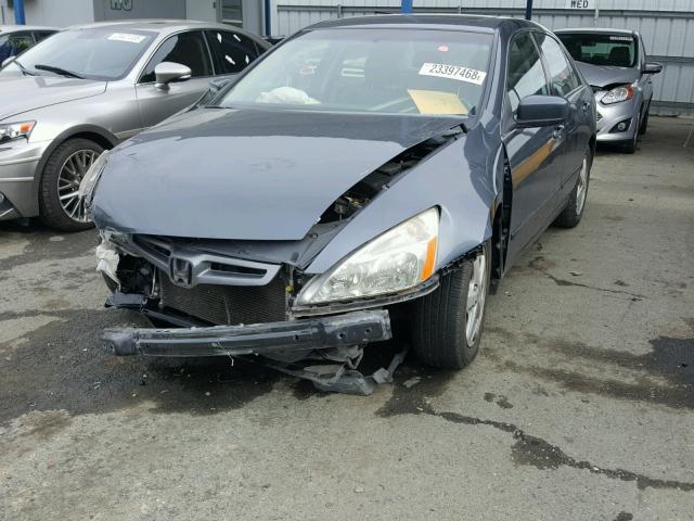 JHMCM56673C047263 - 2003 HONDA ACCORD EX BLUE photo 2