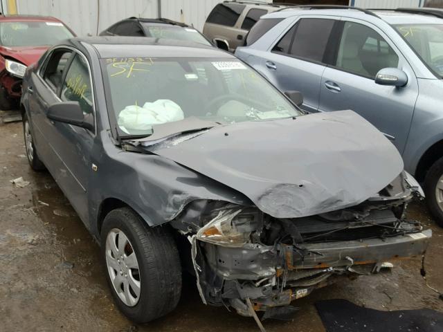 1G1ZG57B784194496 - 2008 CHEVROLET MALIBU LS GRAY photo 1