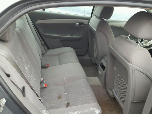 1G1ZG57B784194496 - 2008 CHEVROLET MALIBU LS GRAY photo 6