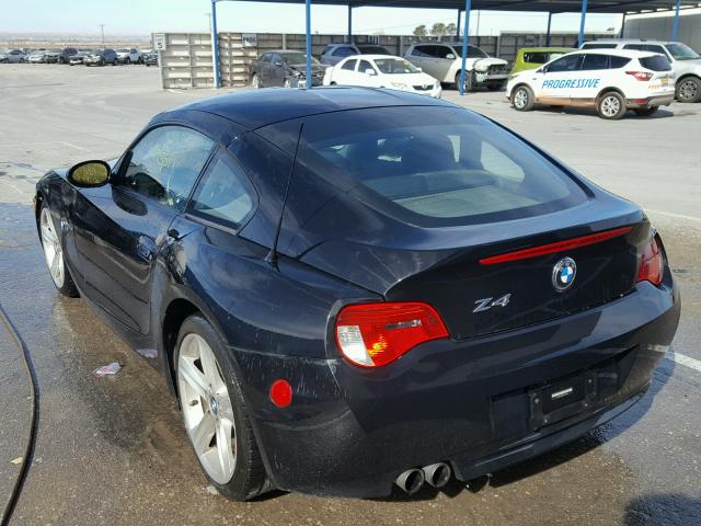 4USDU53407LV34409 - 2007 BMW Z4 3.0SI BLACK photo 3