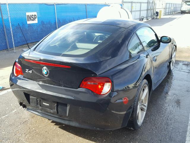 4USDU53407LV34409 - 2007 BMW Z4 3.0SI BLACK photo 4