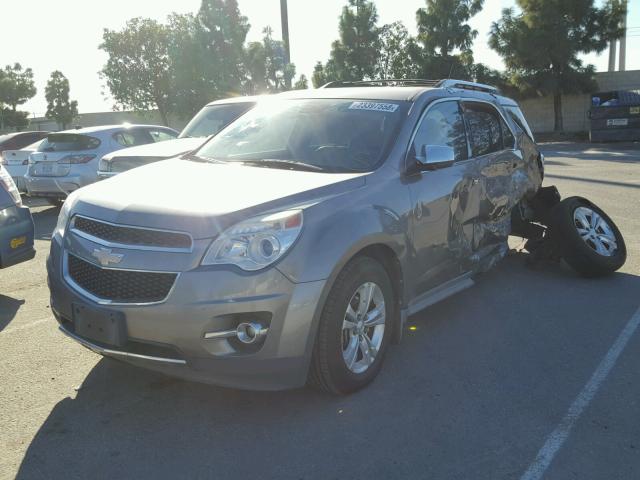 2GNALFEK5C6273544 - 2012 CHEVROLET EQUINOX LT GRAY photo 2