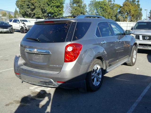 2GNALFEK5C6273544 - 2012 CHEVROLET EQUINOX LT GRAY photo 4