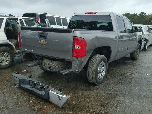 3GCEC13C58G146152 - 2008 CHEVROLET SILVERADO GRAY photo 4