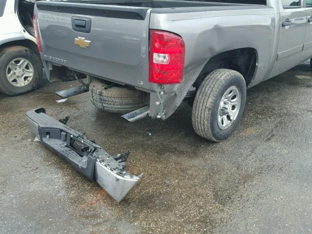 3GCEC13C58G146152 - 2008 CHEVROLET SILVERADO GRAY photo 9