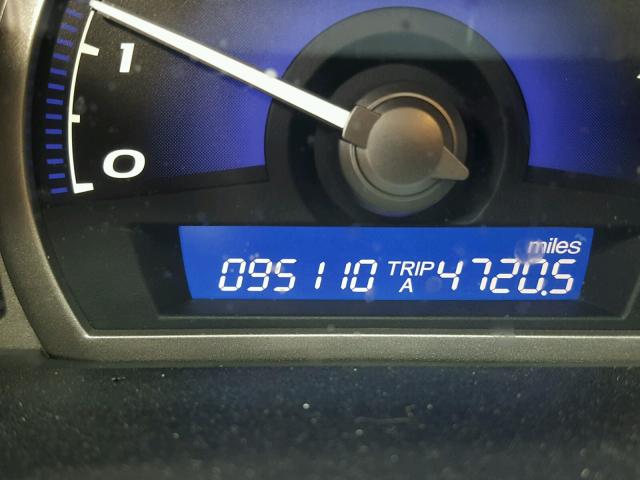 1HGFA16817L110589 - 2007 HONDA CIVIC EX შავი ფოტო 8