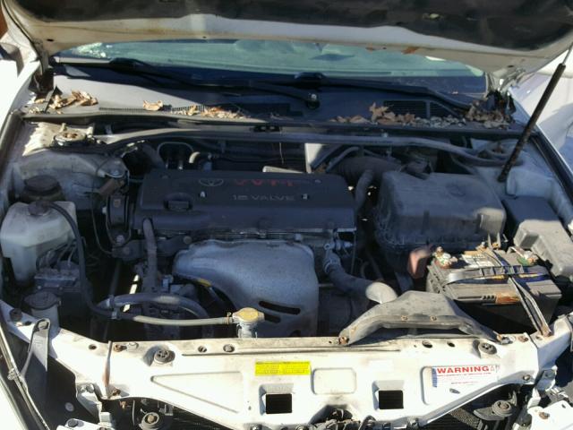 4T1CE38P84U766585 - 2004 TOYOTA CAMRY SOLA WHITE photo 7