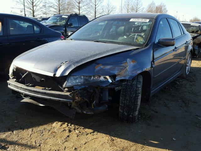 19UUA66286A027395 - 2006 ACURA 3.2TL GRAY photo 2