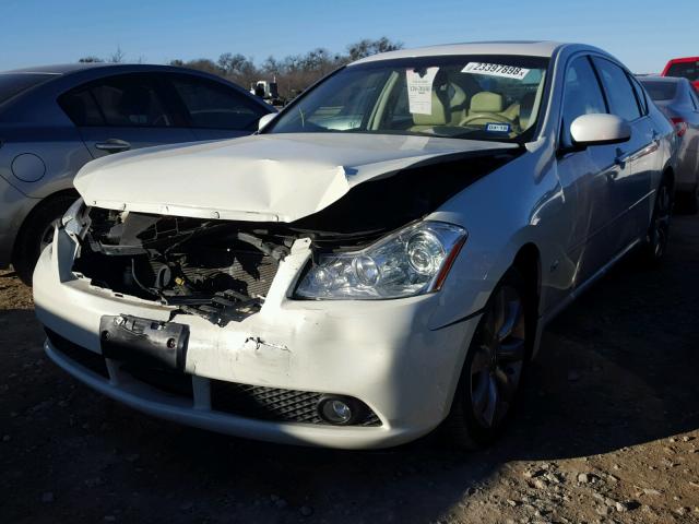 JNKAY01E17M307380 - 2007 INFINITI M35 BASE WHITE photo 2