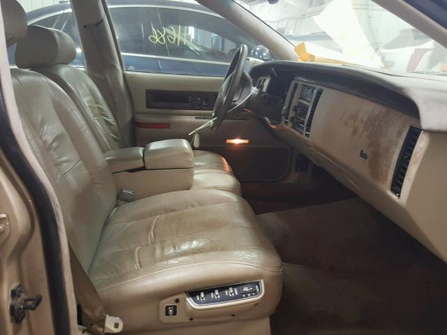 1G6DW52P6RR707137 - 1994 CADILLAC FLEETWOOD GOLD photo 5