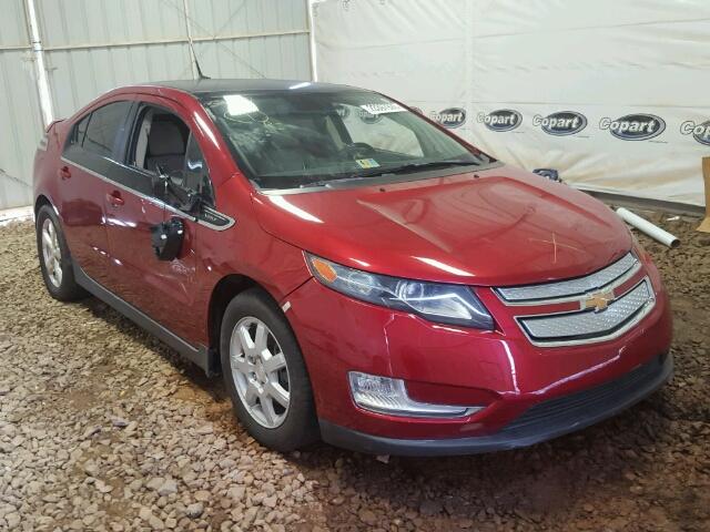 1G1RD6E43BU101502 - 2011 CHEVROLET VOLT BURGUNDY photo 1