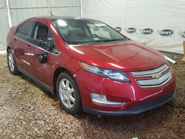 1G1RD6E43BU101502 - 2011 CHEVROLET VOLT BURGUNDY photo 9