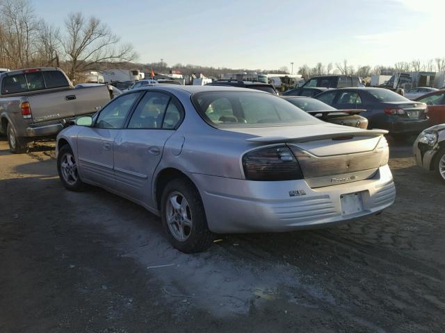 1G2HX54K724110034 - 2002 PONTIAC BONNEVILLE SILVER photo 3