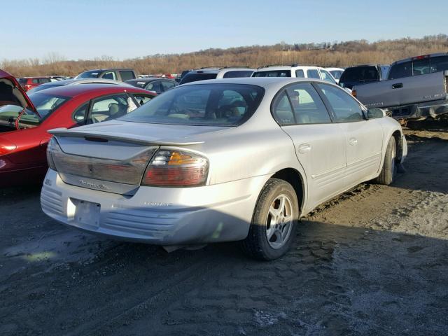 1G2HX54K724110034 - 2002 PONTIAC BONNEVILLE SILVER photo 4