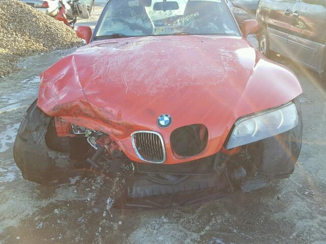 4USCN53472LJ60317 - 2002 BMW Z3 3.0 RED photo 7