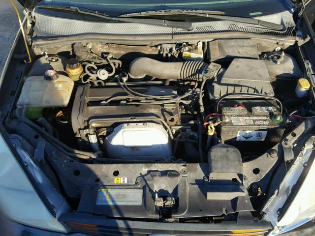 3FAFP31362R234992 - 2002 FORD FOCUS ZX3 BLACK photo 7