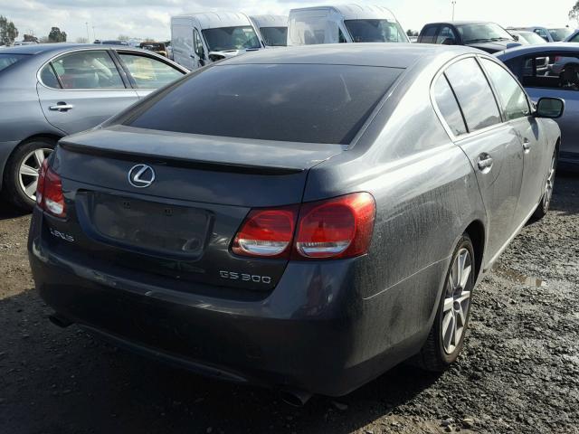 JTHBH96S365012815 - 2006 LEXUS GS GENERAT GRAY photo 4