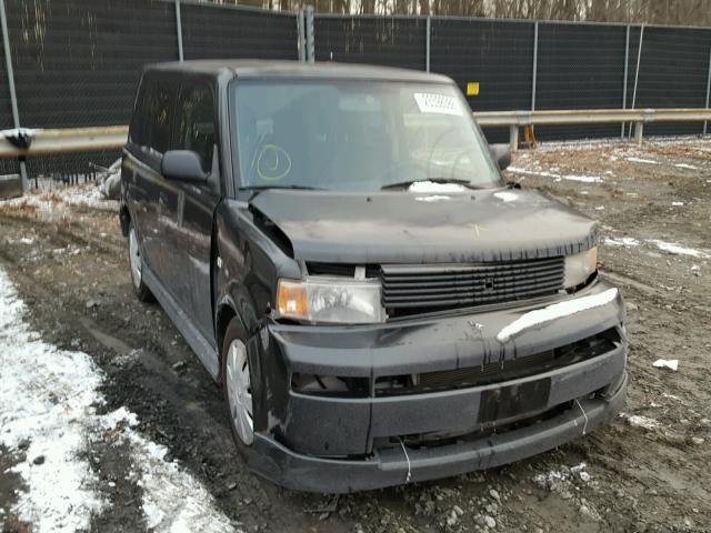 JTLKT324464100349 - 2006 TOYOTA SCION XB BLACK photo 1
