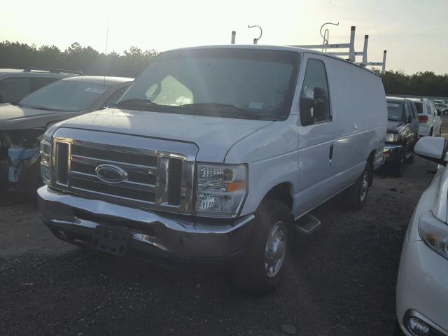 1FTNS2EL9BDA10794 - 2011 FORD ECONOLINE BLUE photo 2