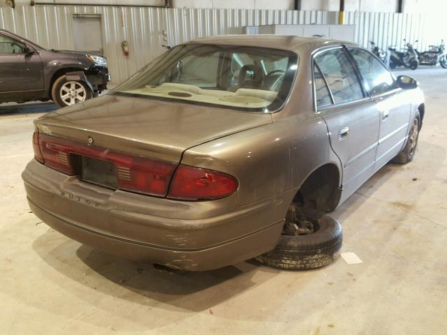 2G4WB52K021142173 - 2002 BUICK REGAL LS BEIGE photo 4