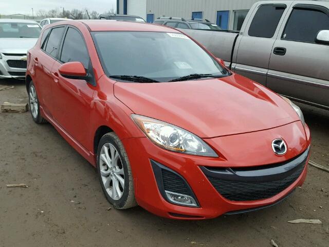 JM1BL1K54B1384960 - 2011 MAZDA 3 S RED photo 1