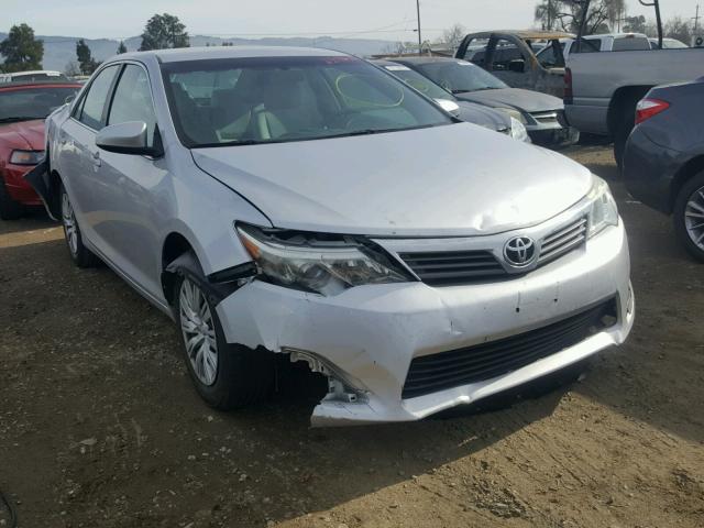 4T1BF1FK5CU513145 - 2012 TOYOTA CAMRY BASE SILVER photo 1