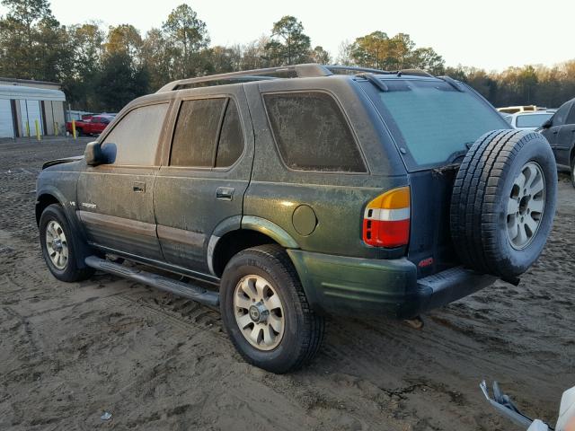 4S6CM58W9X4418604 - 1999 HONDA PASSPORT E GREEN photo 3