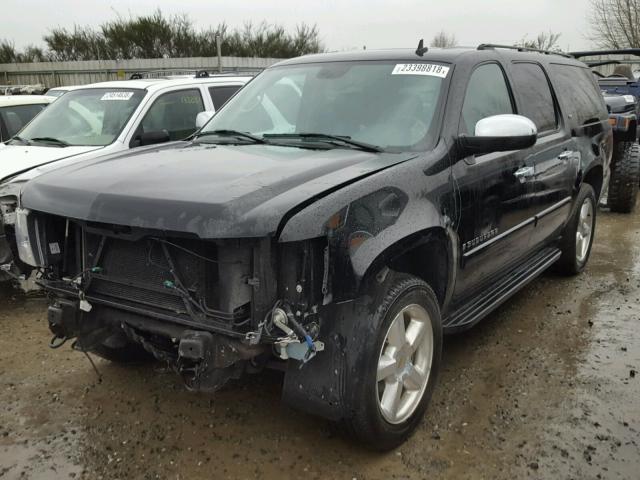 3GNFK16307G269379 - 2007 CHEVROLET SUBURBAN K BLACK photo 2