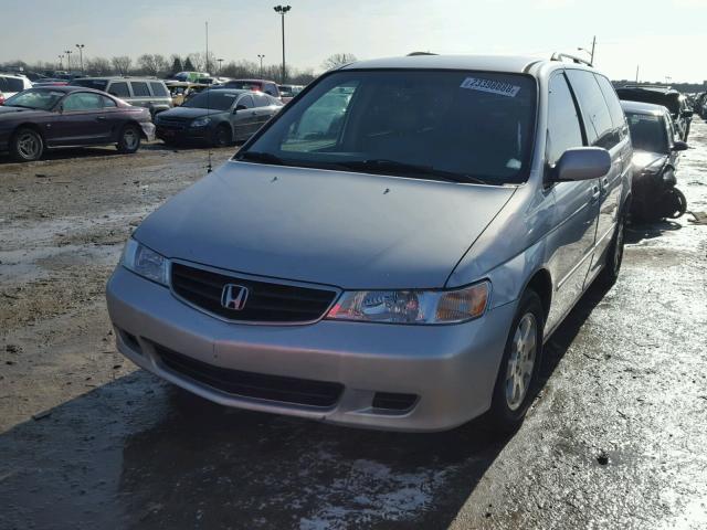 5FNRL18074B060454 - 2004 HONDA ODYSSEY EX SILVER photo 2