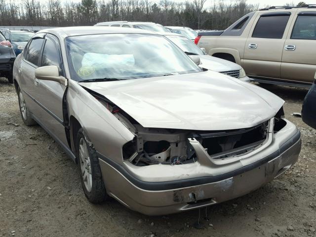 2G1WF52E319333842 - 2001 CHEVROLET IMPALA BEIGE photo 1