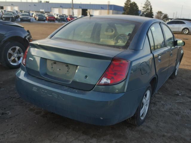 1G8AJ58F97Z157646 - 2007 SATURN ION LEVEL GREEN photo 4