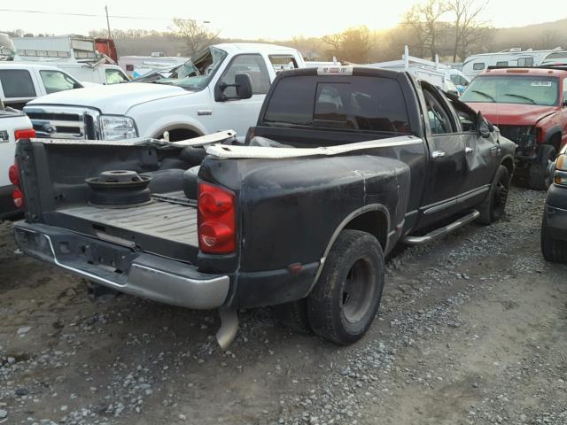 3D7ML48L39G548197 - 2009 DODGE RAM 3500 BLACK photo 4